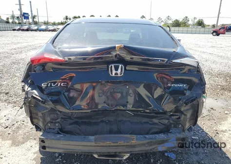 2021 Honda Civic Sport из США, поврежденный, VIN 2HGFC2F83MH556056